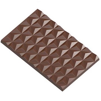 Chocolate World 63.5 g 3D Bar Polycarbonate Chocolate Mould